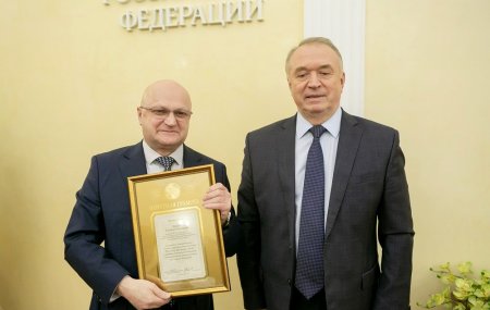 Председатель Подкомитета ТПП РФ по лизингу и директор НП «ЛИЗИНГОВЫЙ СОЮЗ» награжден ТПП РФ