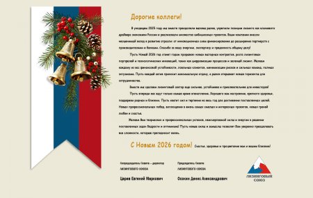 С наступающими Новым 2026 годом и Рождеством!