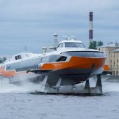 Передача в лизинг второго пассажирского судна на подводных крыльях «Метеор 120Р» для эксплуатации в Ханты-Мансийском и Ямало-Ненецком автономных округах