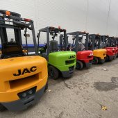 Специальные условия финансирования на погрузчики JAC в «Элемент Лизинг»